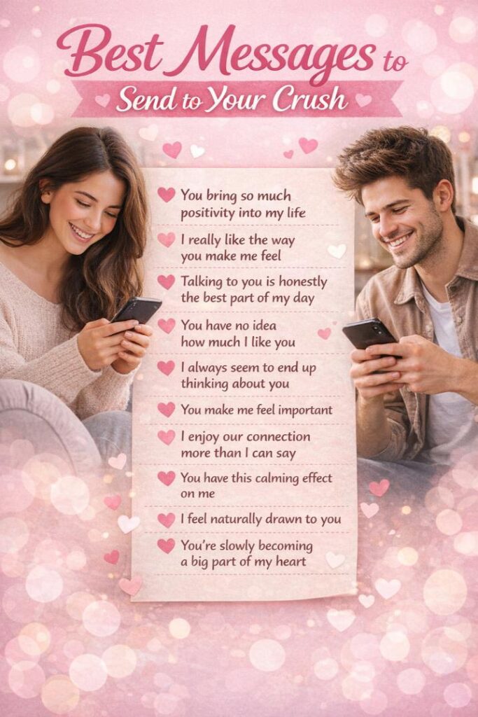 Text messages for your crush