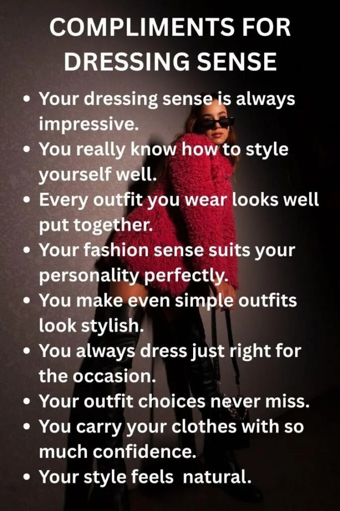 50+ Compliments for Dressing Sense — Trending Us