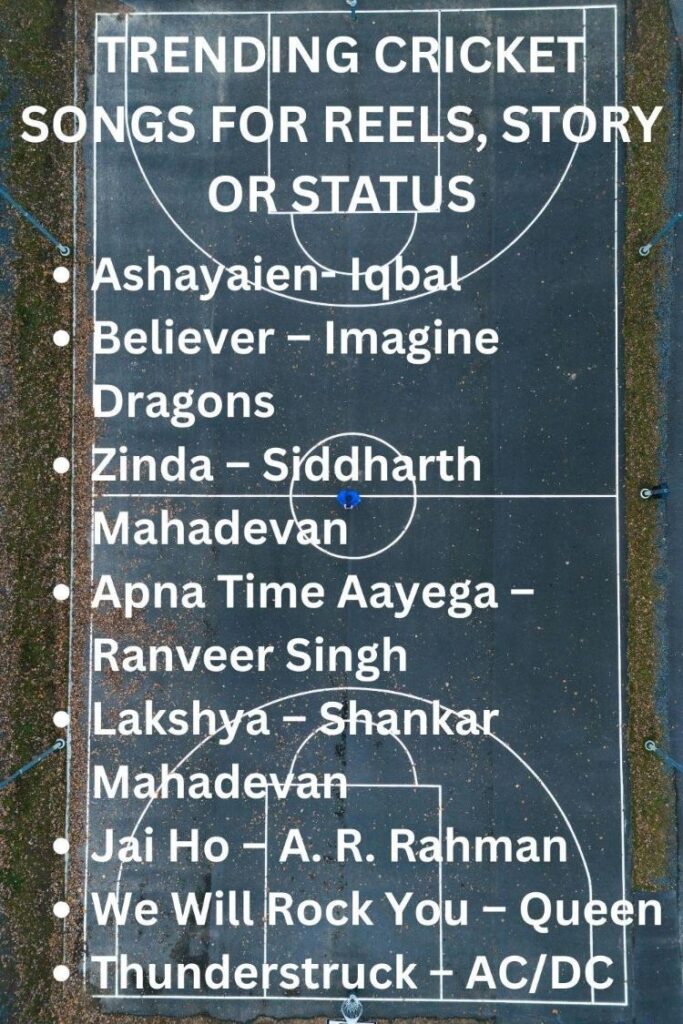 Cricket songs for ig Cricket songs for ig