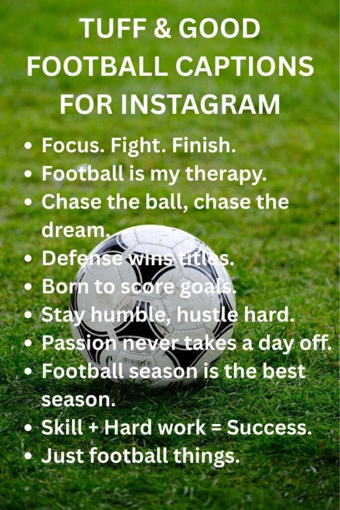 Football instagram captions Football instagram captions
