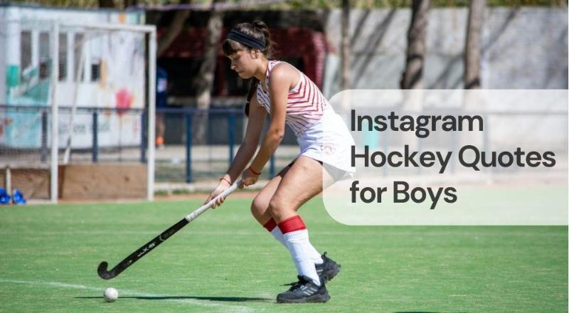 Instagram hockey quotes for boys