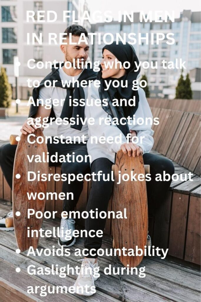 Red flags in men in relationships