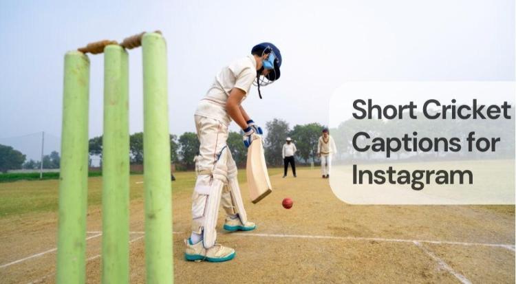 Short cricket captions for instagram Short cricket captions for instagram