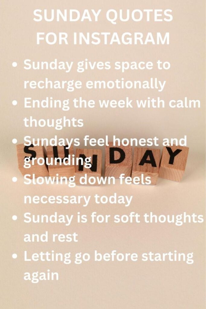 Sunday quotes on ig