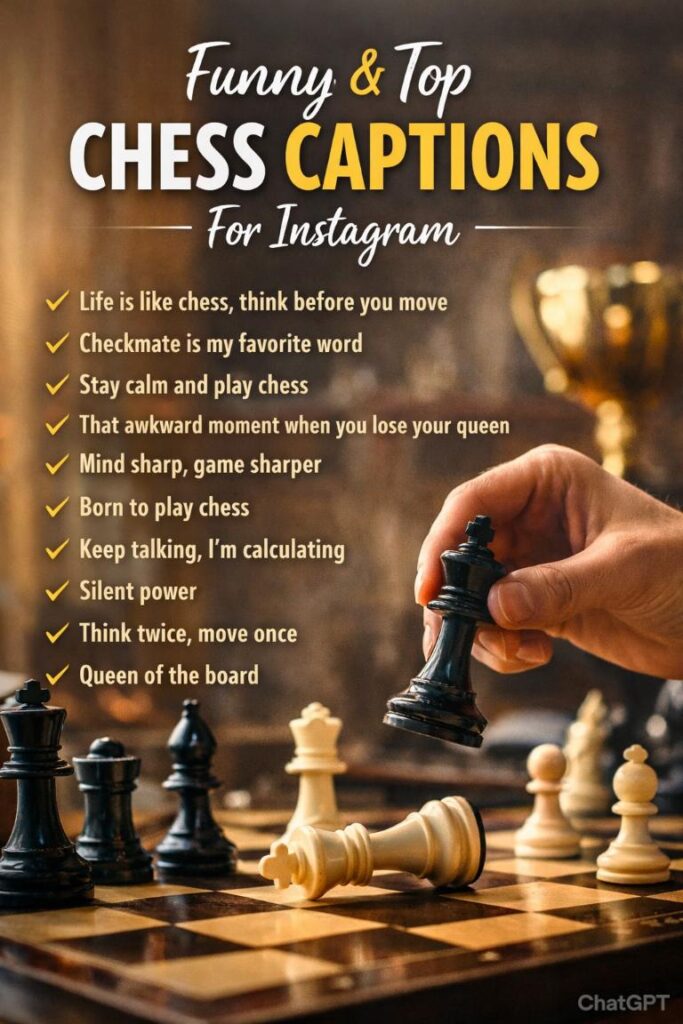 Top chess captions Top chess captions
