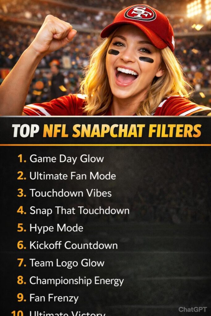 Trending nfl snapchat filters 1 Trending nfl snapchat filters