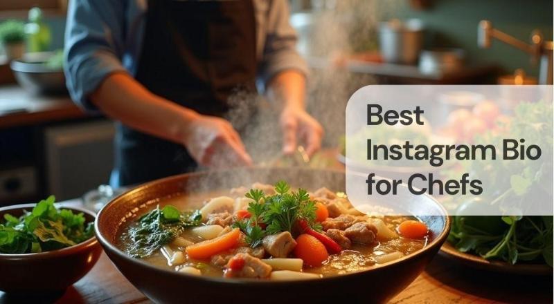 Best instagram bio for chefs