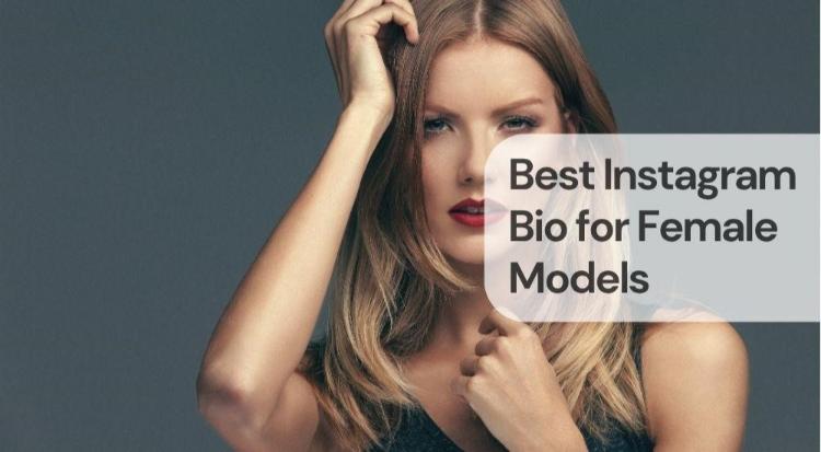 Best instagram bio for female models