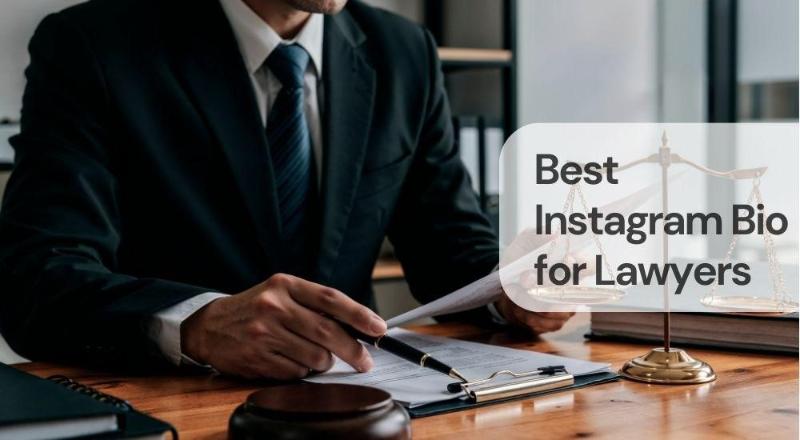 Best instagram bio for lawyers