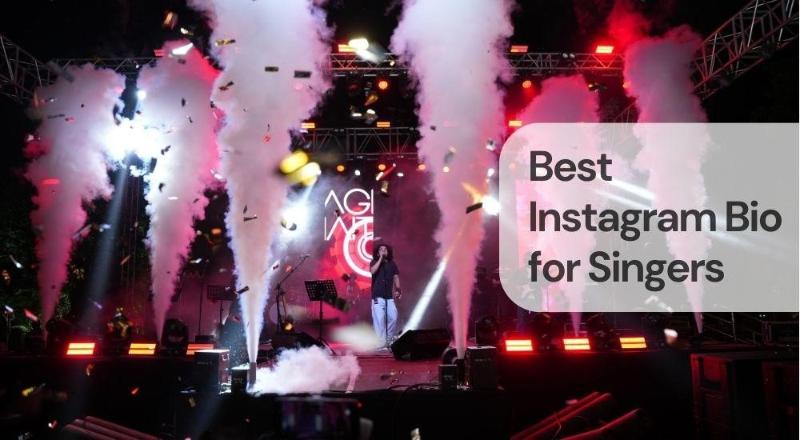 Best instagram bio for singers Best instagram bio for singers