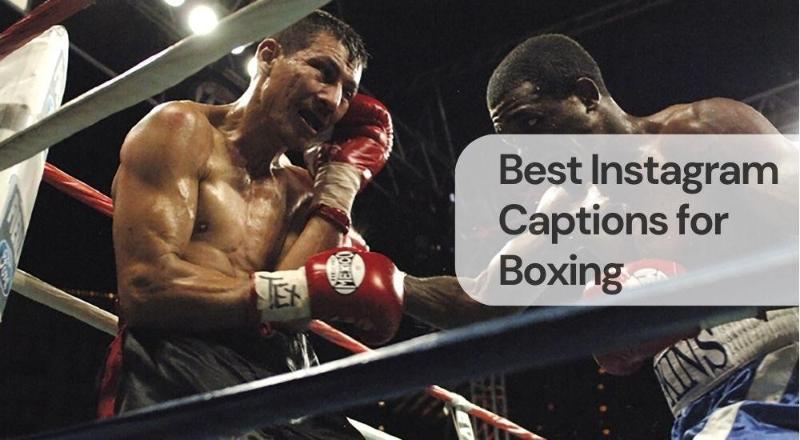 Best instagram captions for boxing