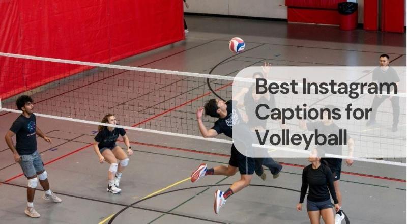 Best instagram captions for volleyball