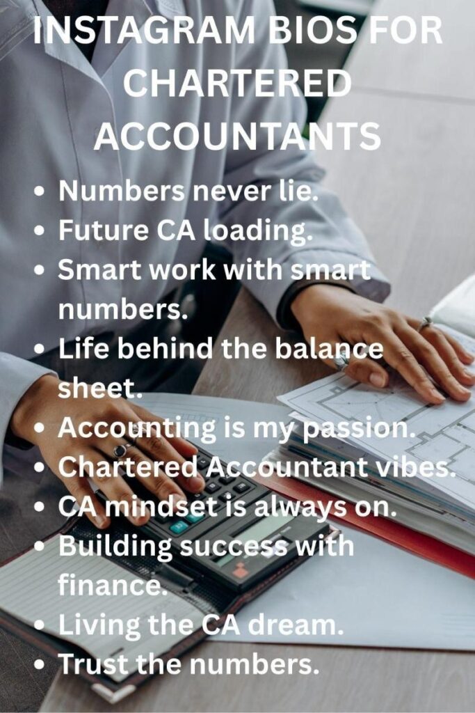 Ca bio ideas for instagram