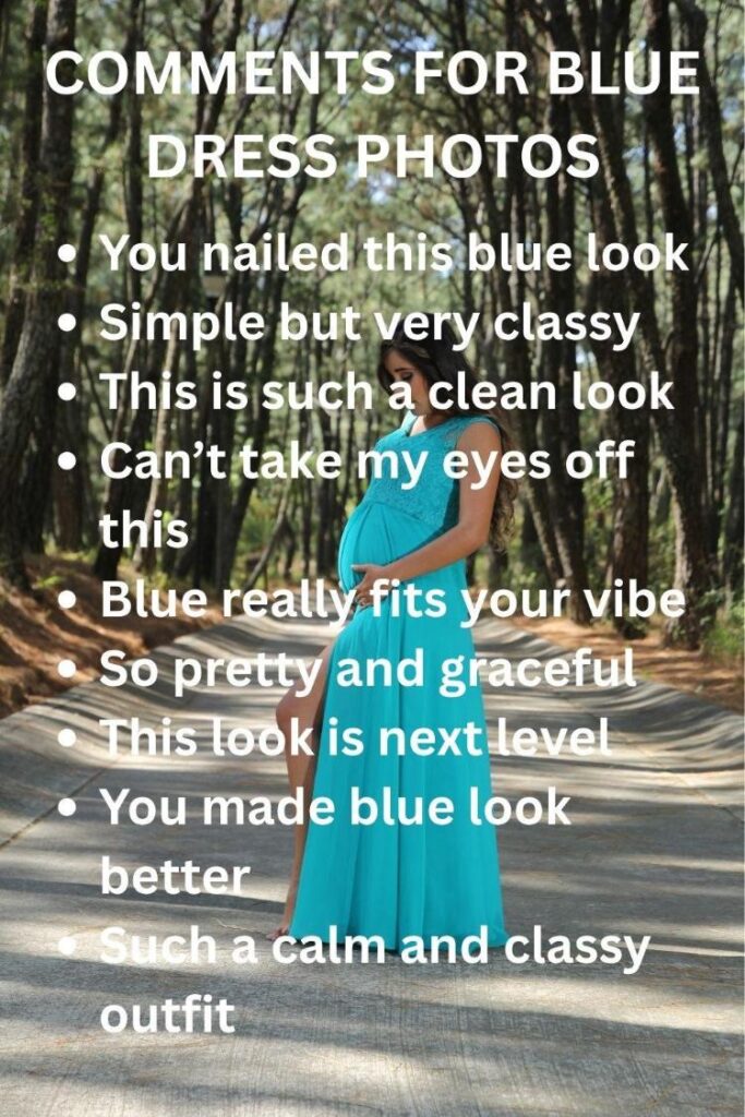 Comments for blue dresses