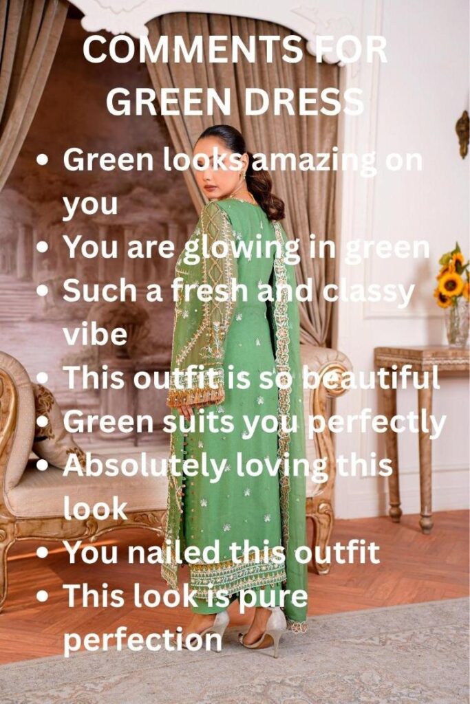 Comments for green dress photos