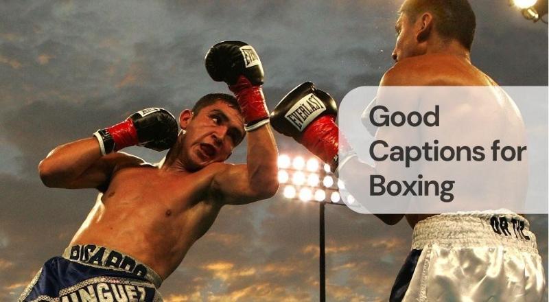 Good captions for boxing