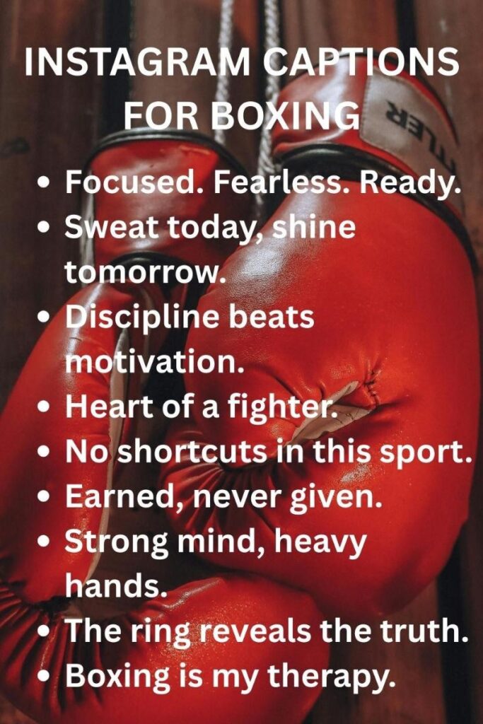 Ig captions for boxing