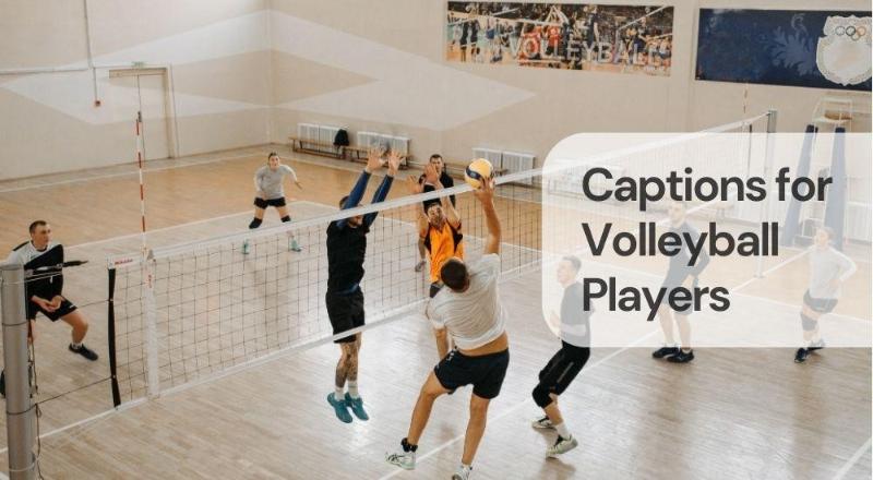 Instagram captions for volleyball players