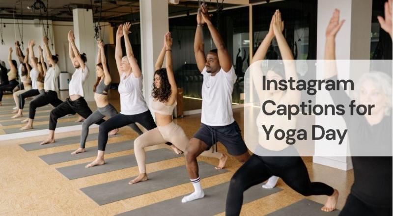 Instagram captions for yoga day