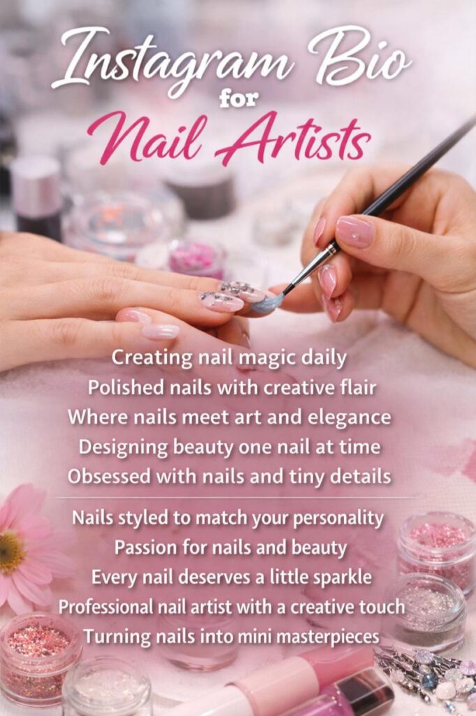 Nail artists bio ideas Nail artists bio ideas