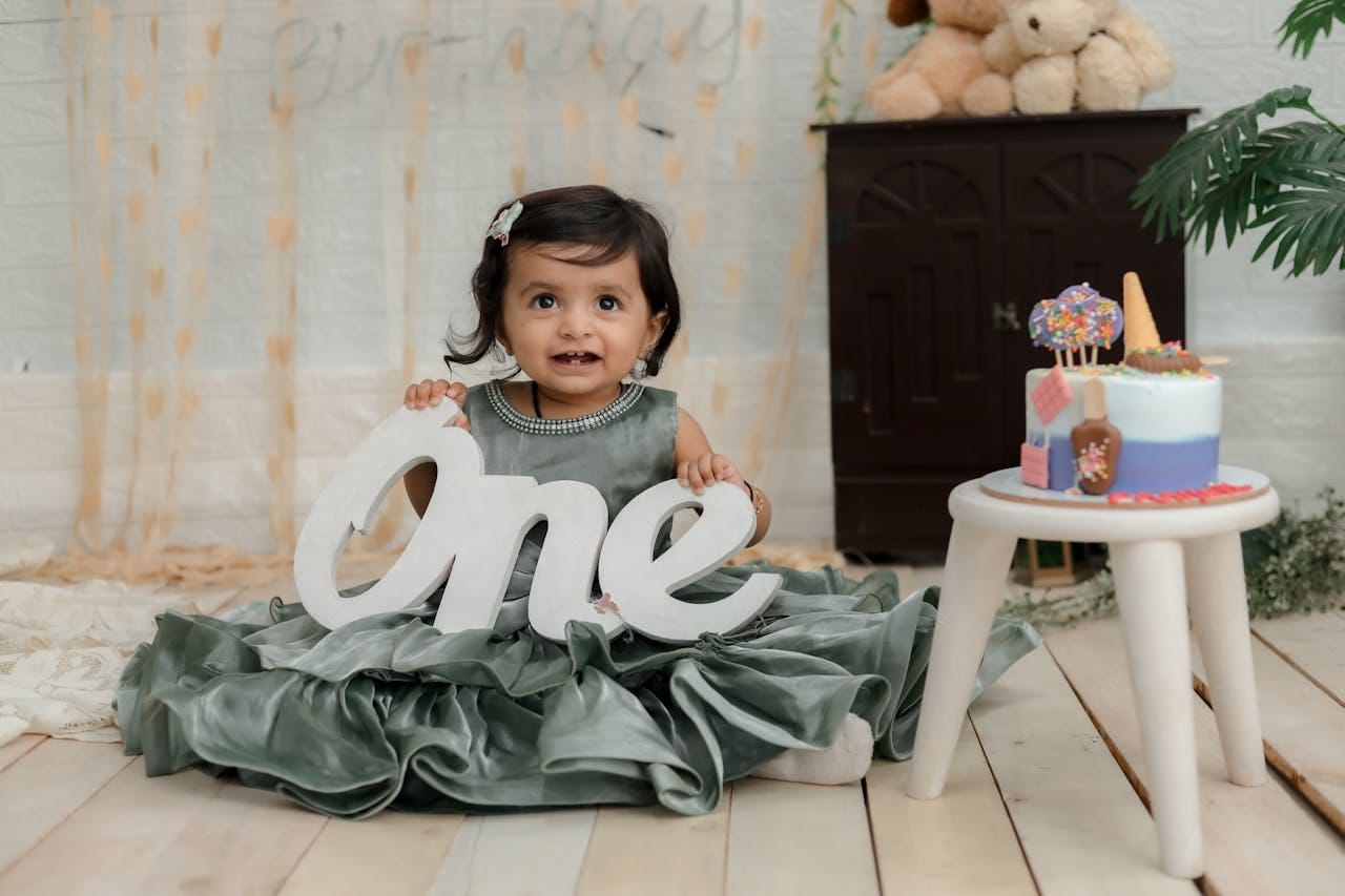 Captions for baby girl's first birthday
