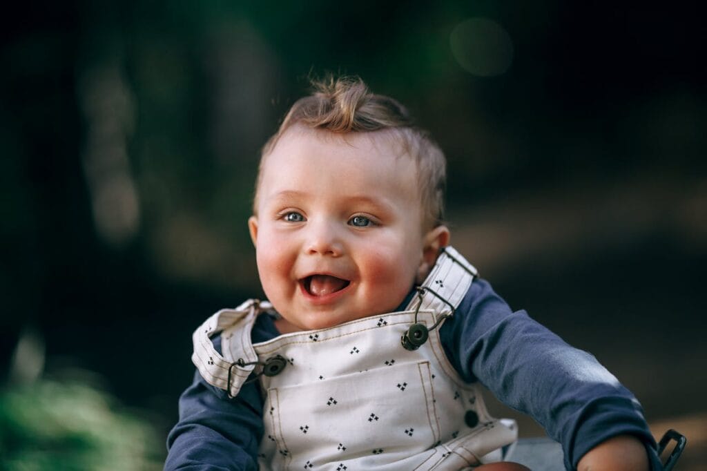Unique captions for baby boy smile