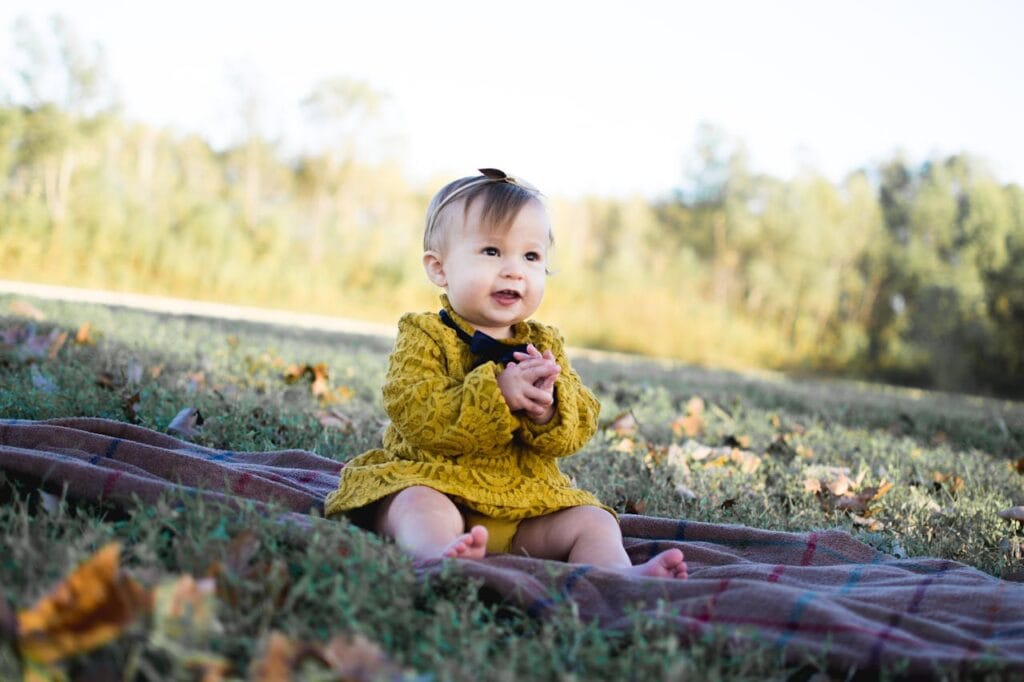 Unique captions for baby girl smile