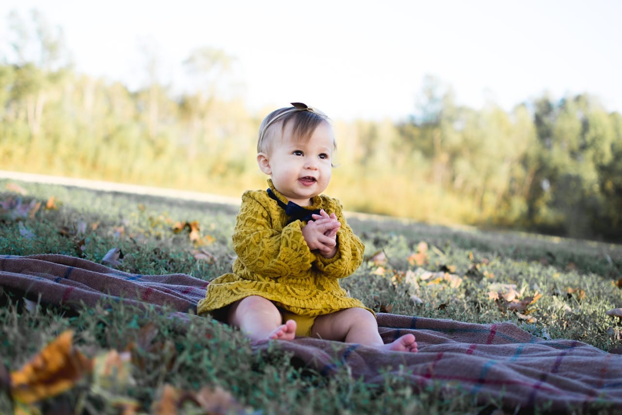 Unique captions for baby girl smile