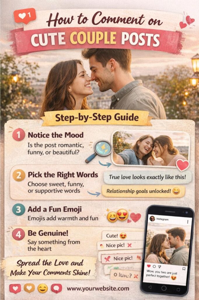 Write the perfect couple comment