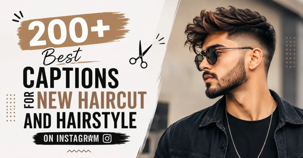 200 best captions for new haircut and hairstyle on instagram 200+ best captions for new haircut and hairstyle on instagram
