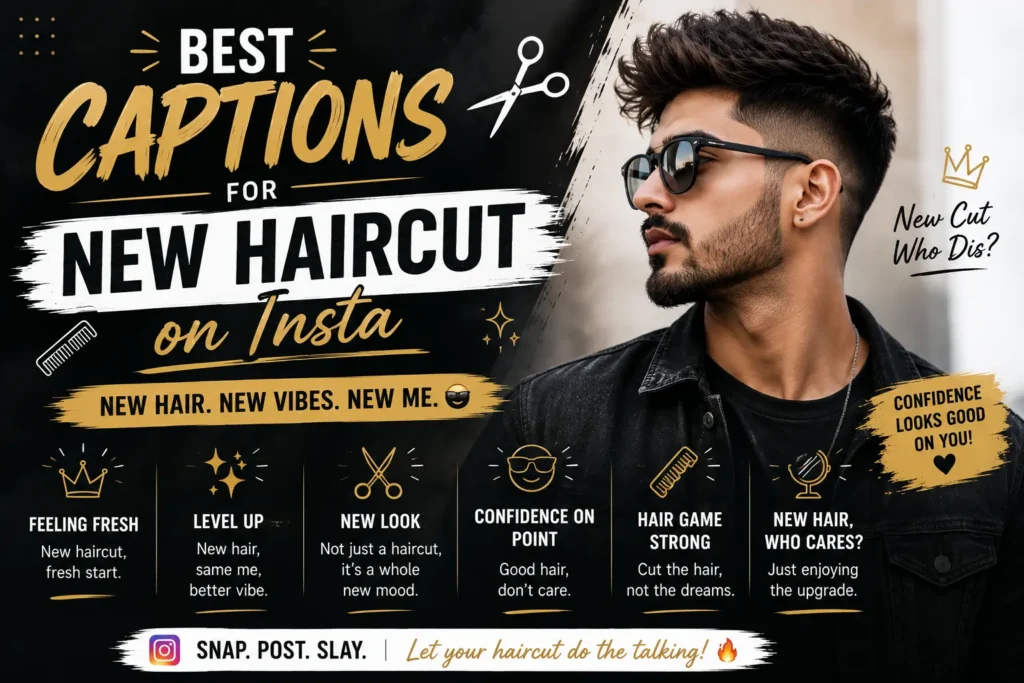 Best captions for new haircut on instagram 1 Best captions for new haircut on instagram
