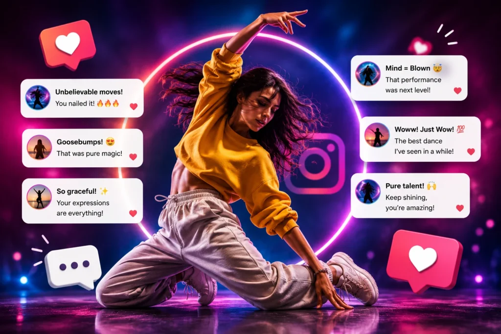 Best comments for dance performance on instagram Best comments for dance performance on instagram