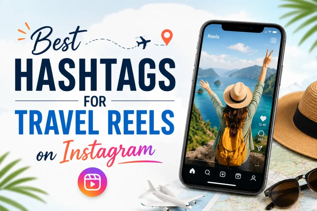 Best hashtags for travel reels Best hashtags for travel reels