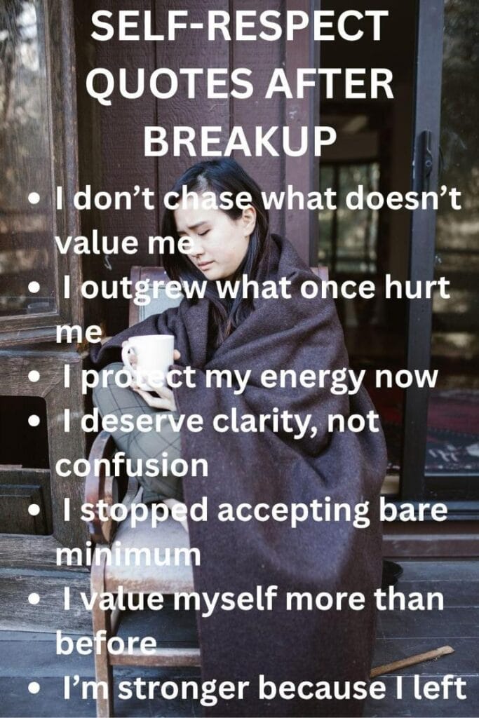 Breakup self respect quotes