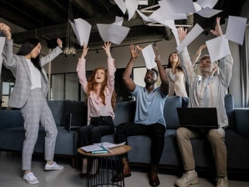 Captions for office promotion announcement Captions for office promotion announcement