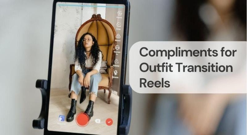Compliments for outfit transition reels Compliments for outfit transition reels