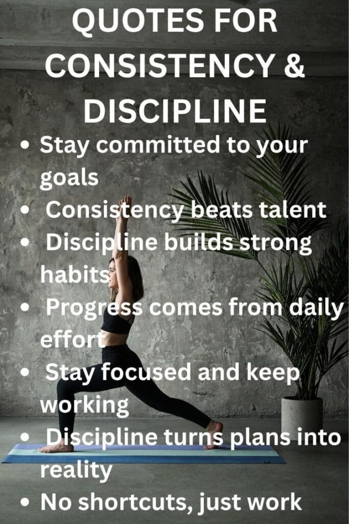 Consistency discipline quotes