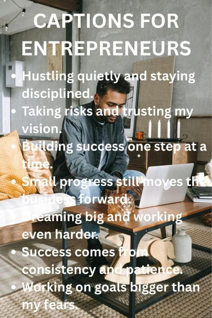 Entrepreneur captions Entrepreneur captions