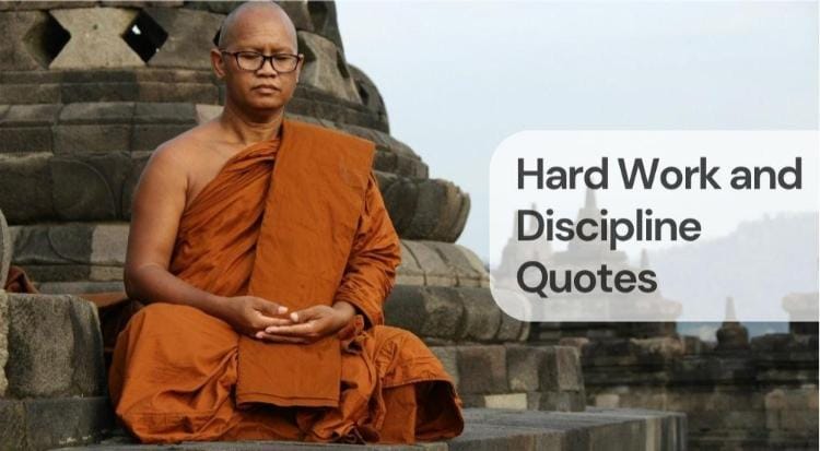 Hard work and discipline quotes