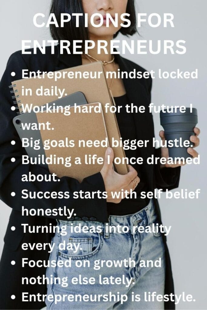 Ig captions for entrepreneurs Ig captions for entrepreneurs