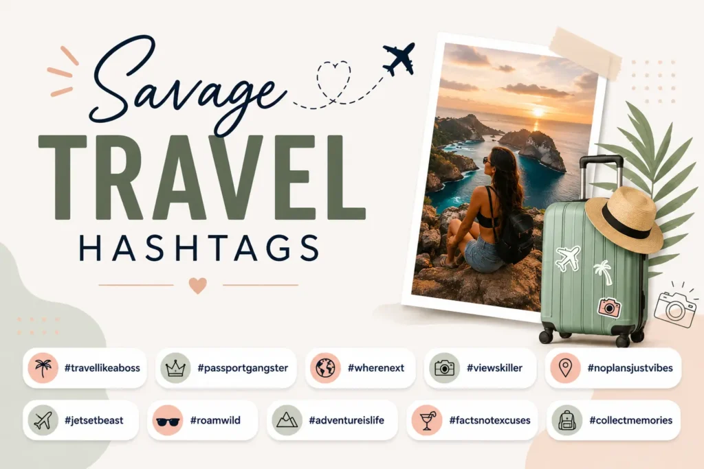 Savage travel hashtags Savage travel hashtags