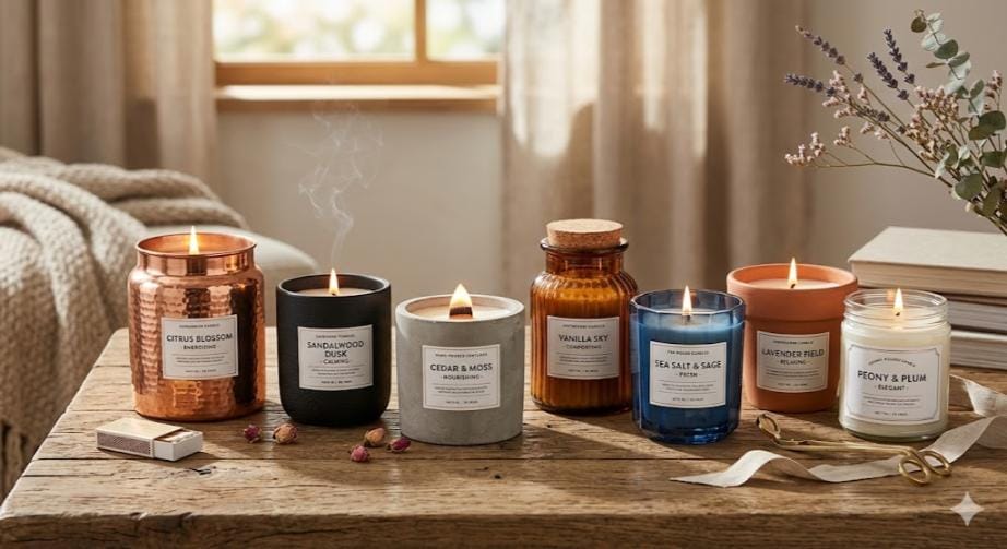 Scented candles