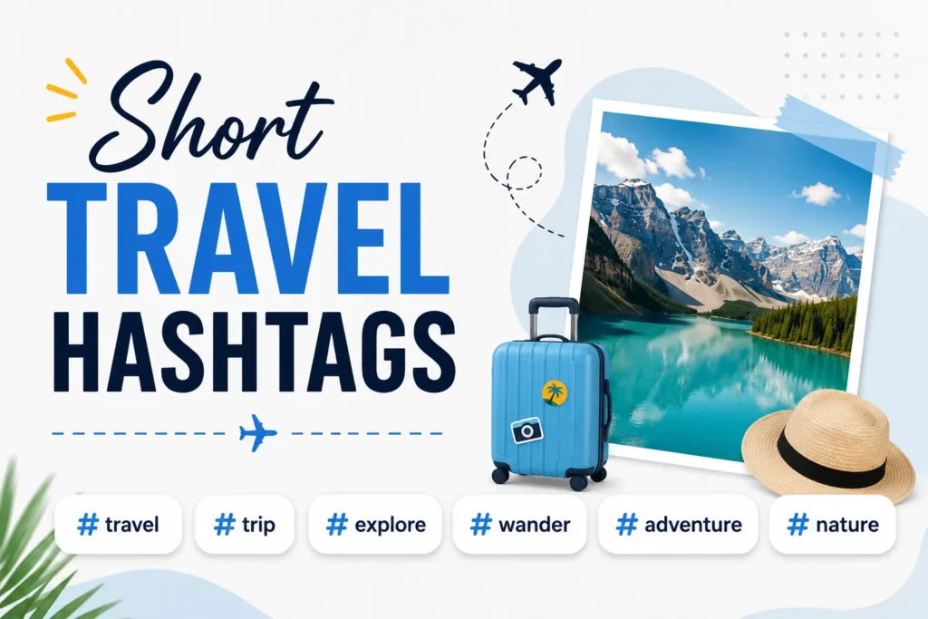 Short travel hashtags Short travel hashtags