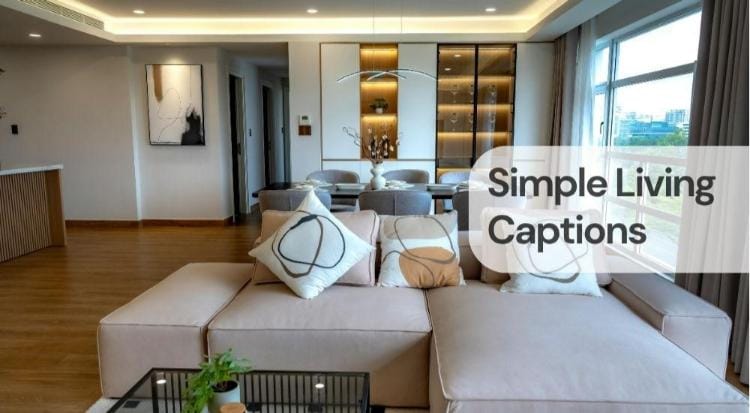 Simple living captions