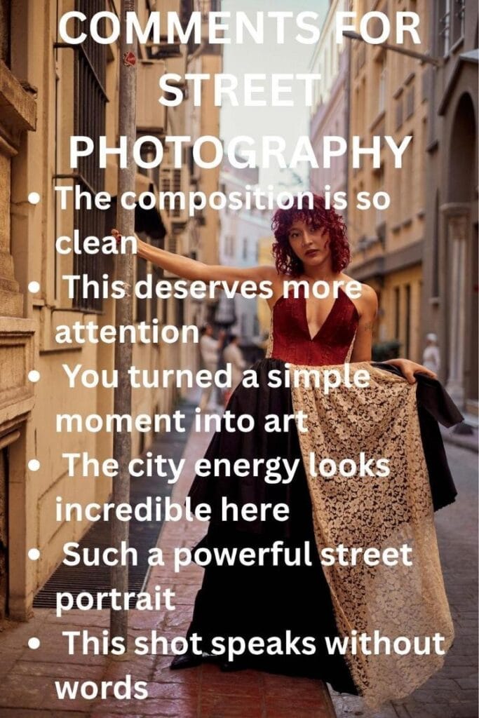 Street photography comments Street photography comments
