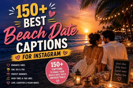 150+ best beach date captions for instagram