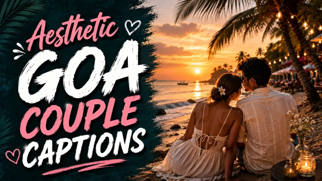 Aesthetic goa couple captions Aesthetic goa couple captions