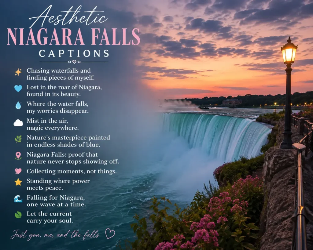 Aesthetic niagara falls captions 1 Aesthetic niagara falls captions