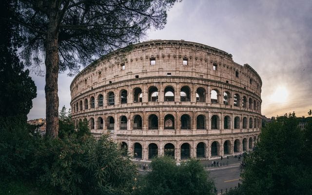 Aesthetic rome captions