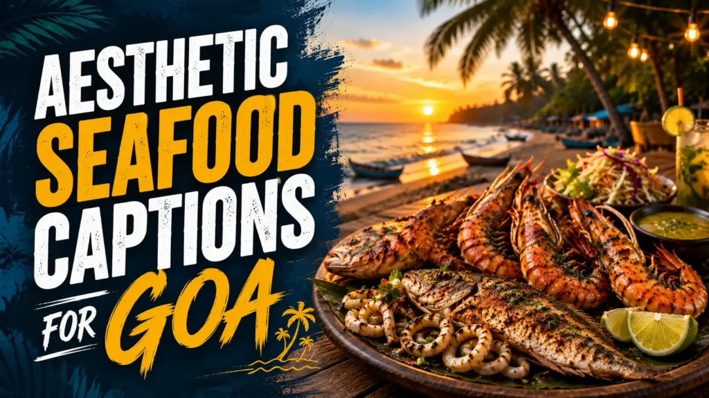 Aesthetic seafood captions for goa Aesthetic seafood captions for goa